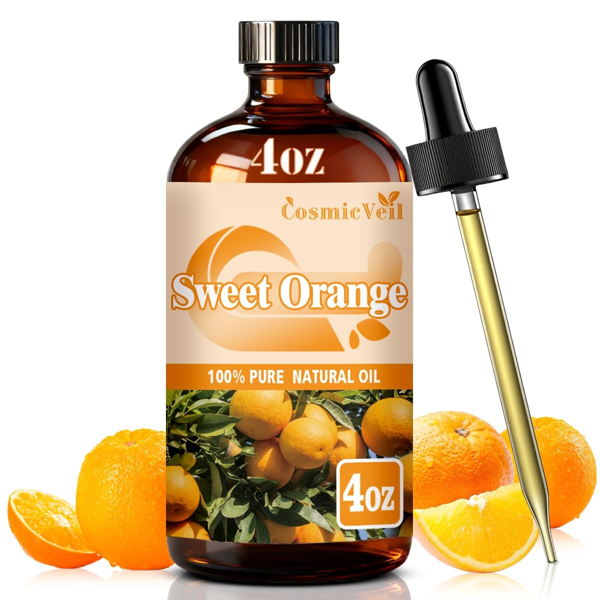 Lavender and Sweet Orange Essential Oil 4 Fl Oz P9888