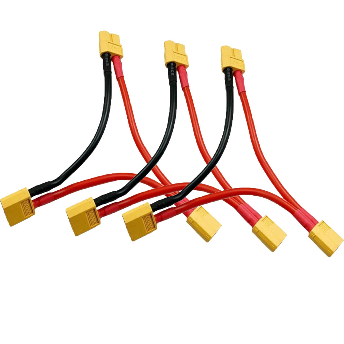 Battery Extension Cable Connector with 14awg Silicone Cord E786