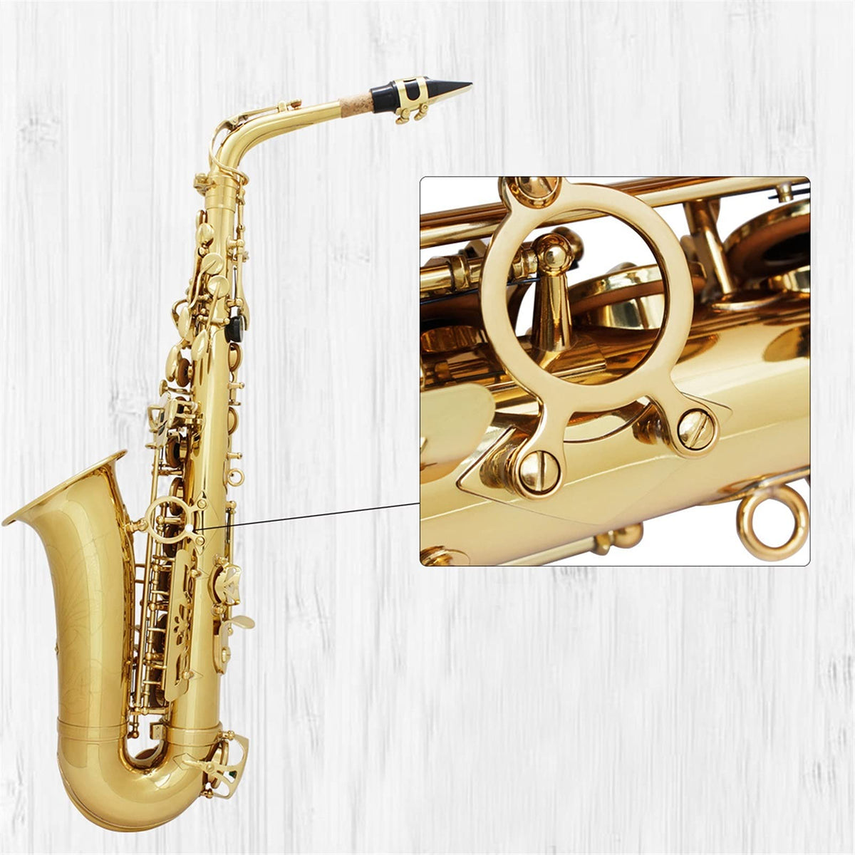 Alto Saxophone Brass Instrument N95174
