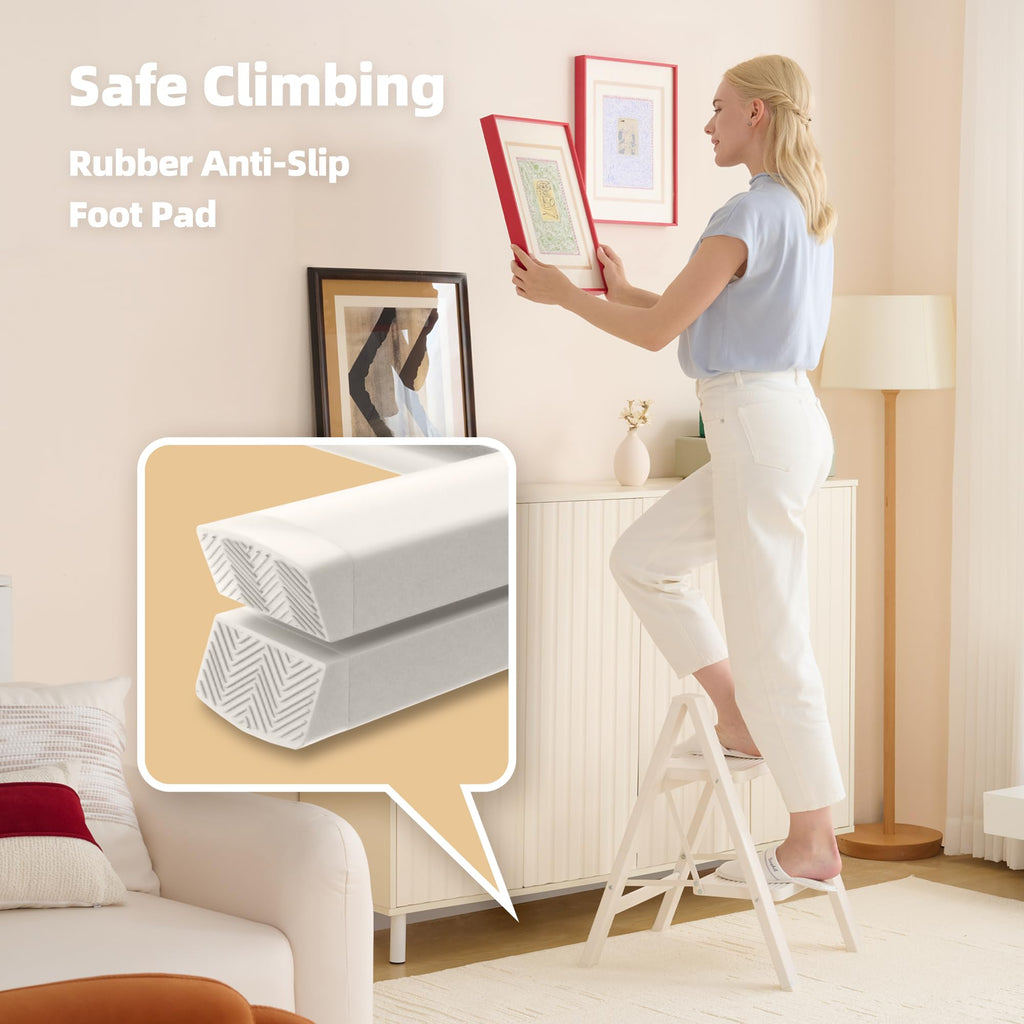 Aluminum Foldable 2 Step Stool F756