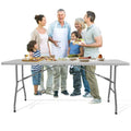 White 6FT Folding Table G686