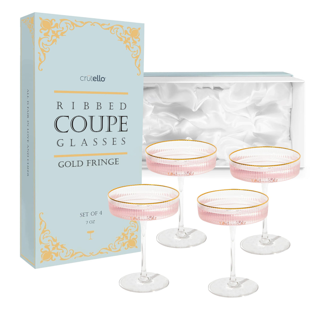 Champagne Coupe Glasses Set of 4 C92768