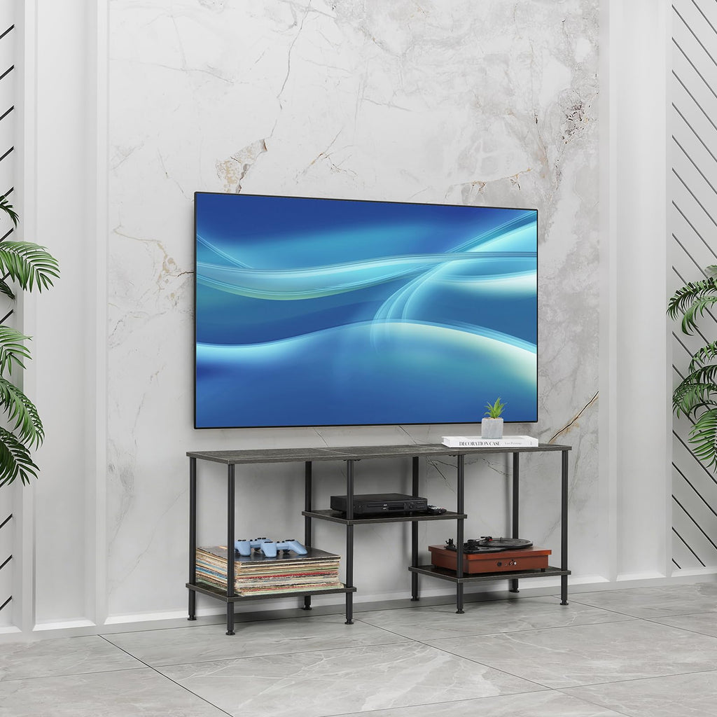 50 Inch Dark Grey TV Stand with Storage R966