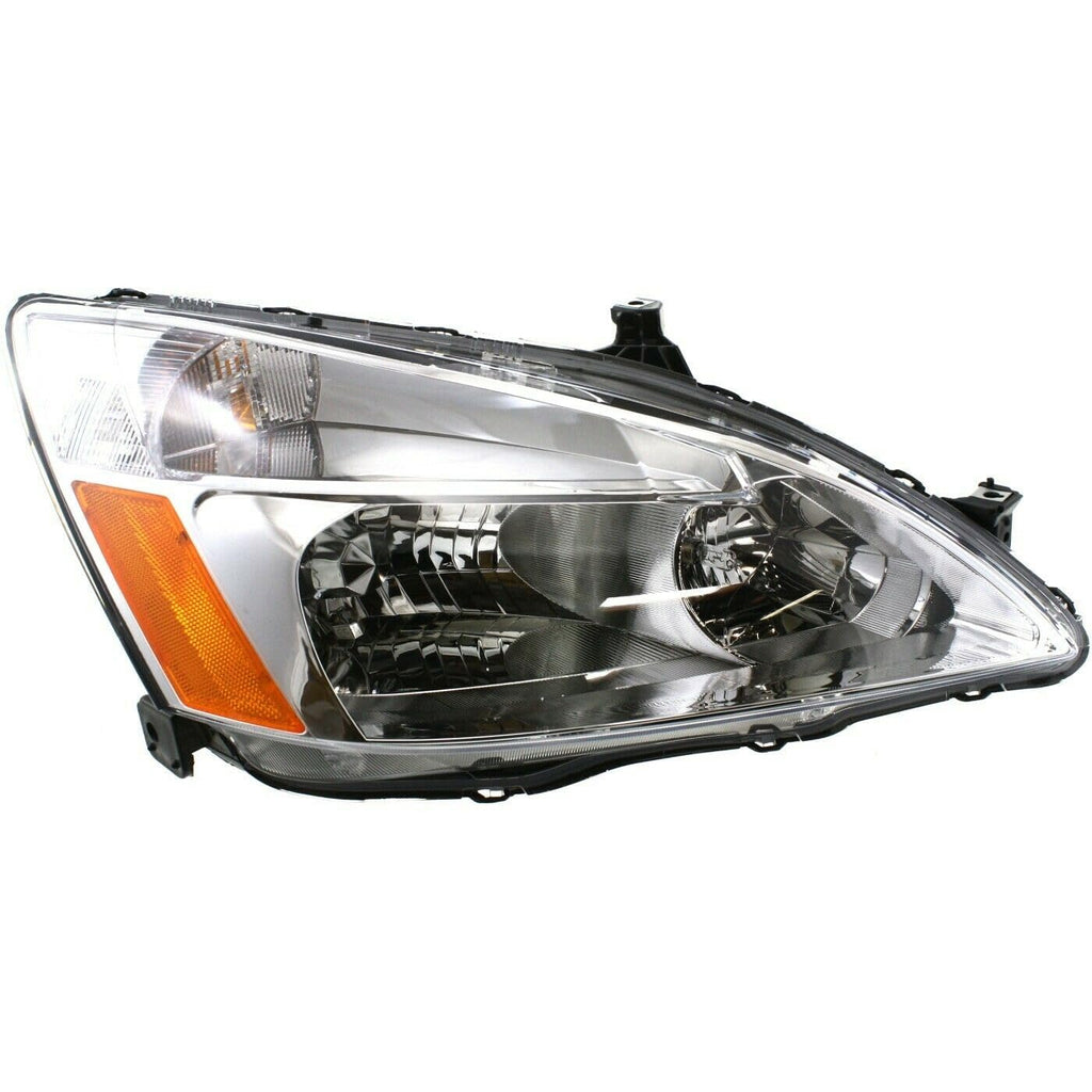 Headlight Set Left Right Clear Lens C7043