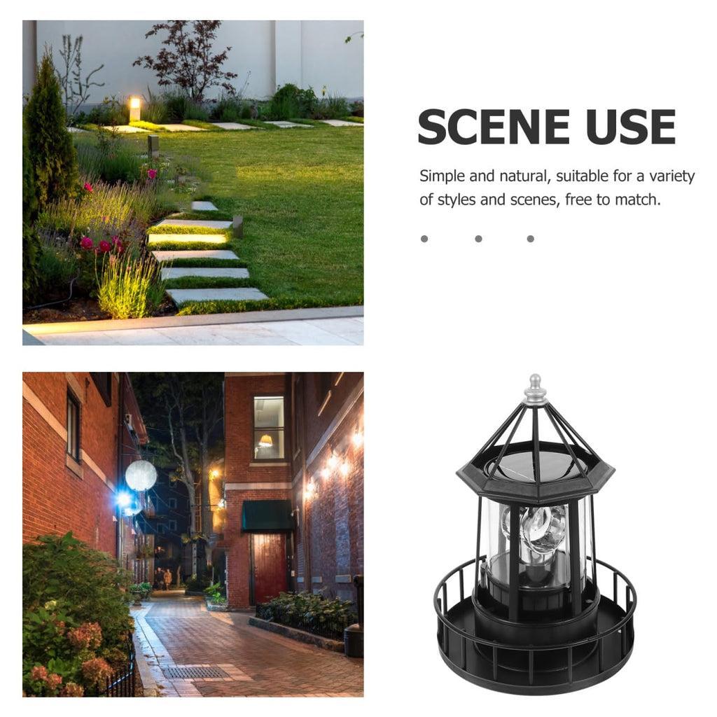 Solar Lighthouse Lamp X70595