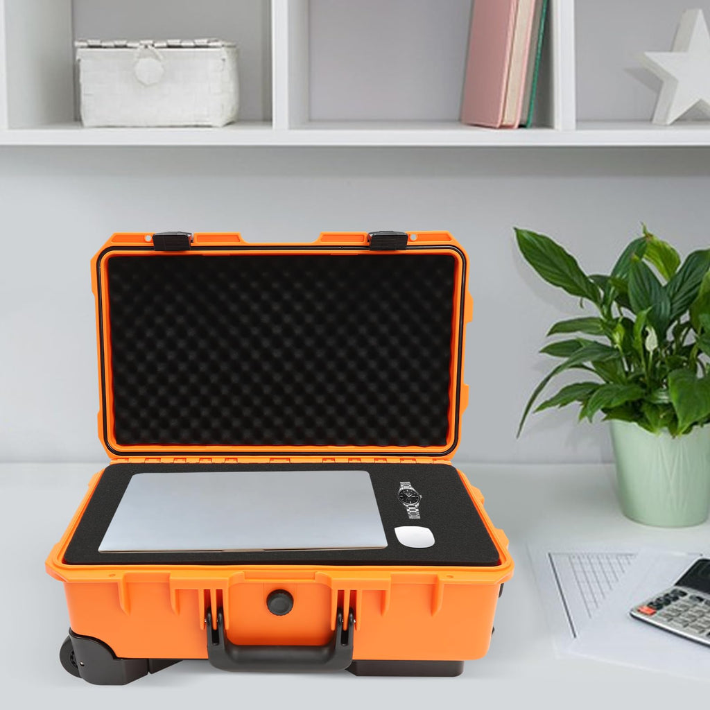 22" Rolling Waterproof Hard Camera Case with Customizable Foam D515489
