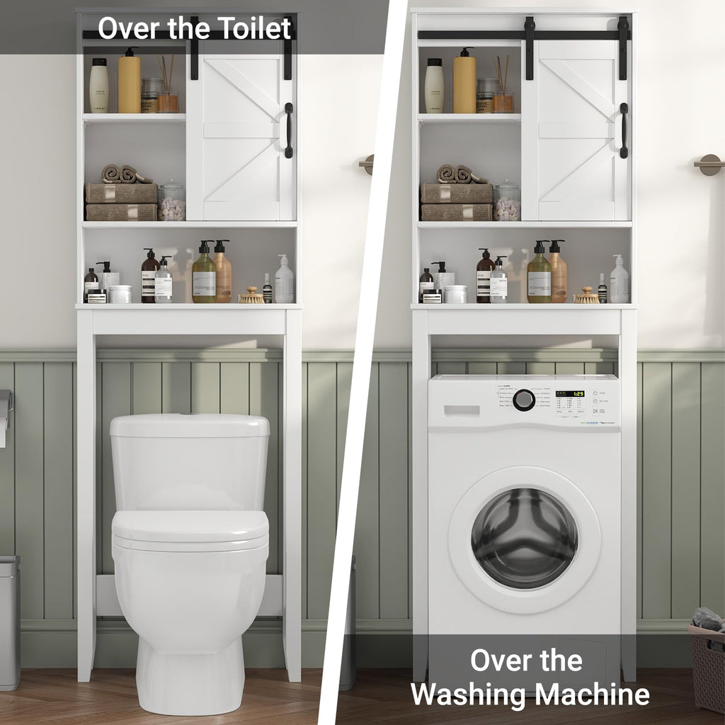 Over The Toilet Storage Cabinet, White M792755