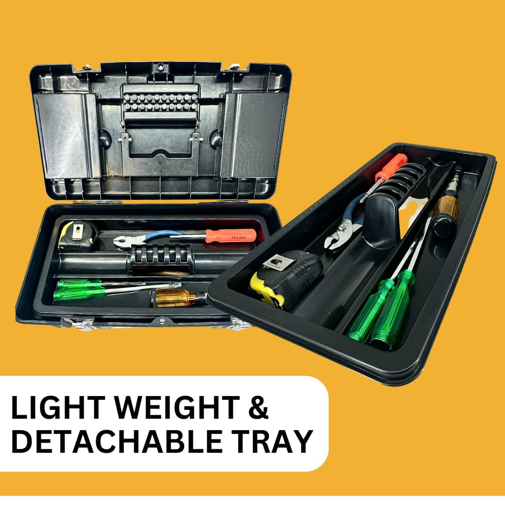 Plastic Tool Box with Metal Latches L35280
