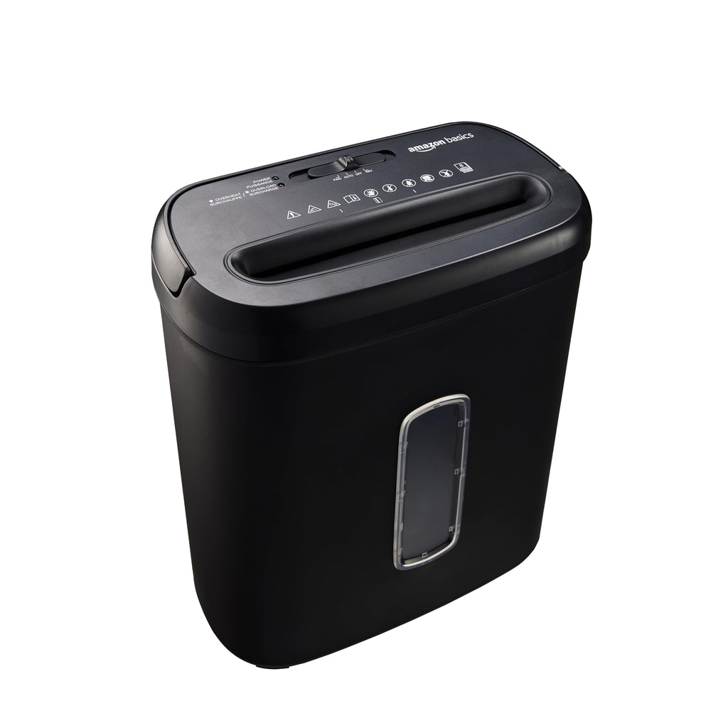 8-Sheet Cross Cut Paper and Credit Card Shredder R370