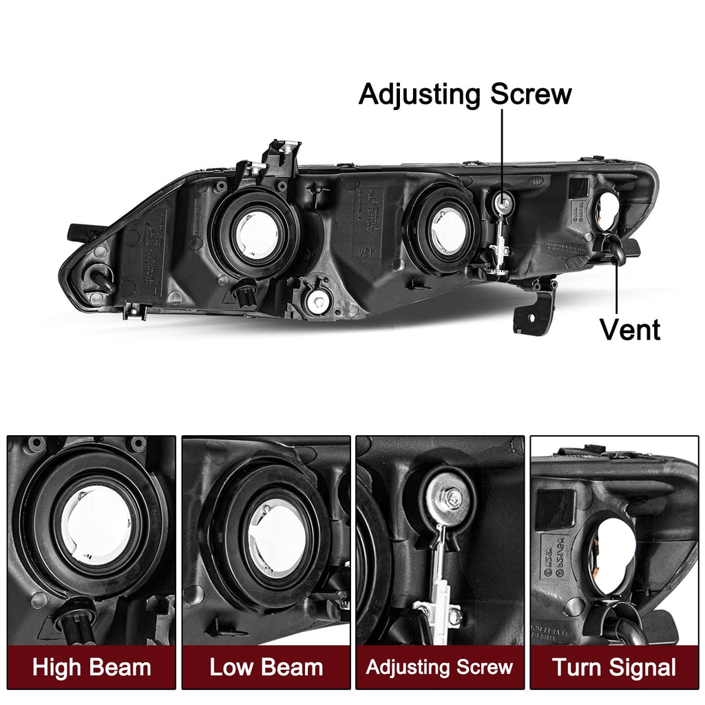Halogen Headlight Assembly X67614