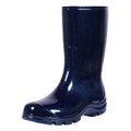 Women's Mid Calf Waterproof Rubber Rain Boots G3340