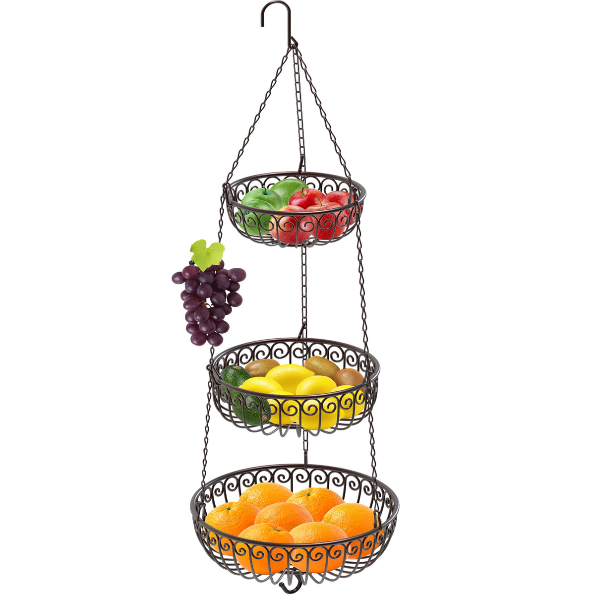 3-Tier Hanging Fruit Basket L5678