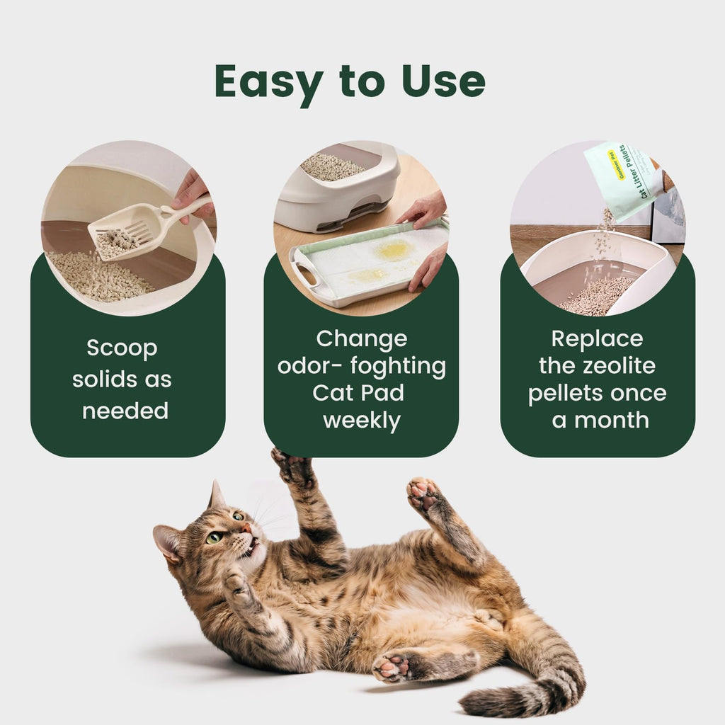 Zeolite Cat Litter Pellets 12 Lbs W2987