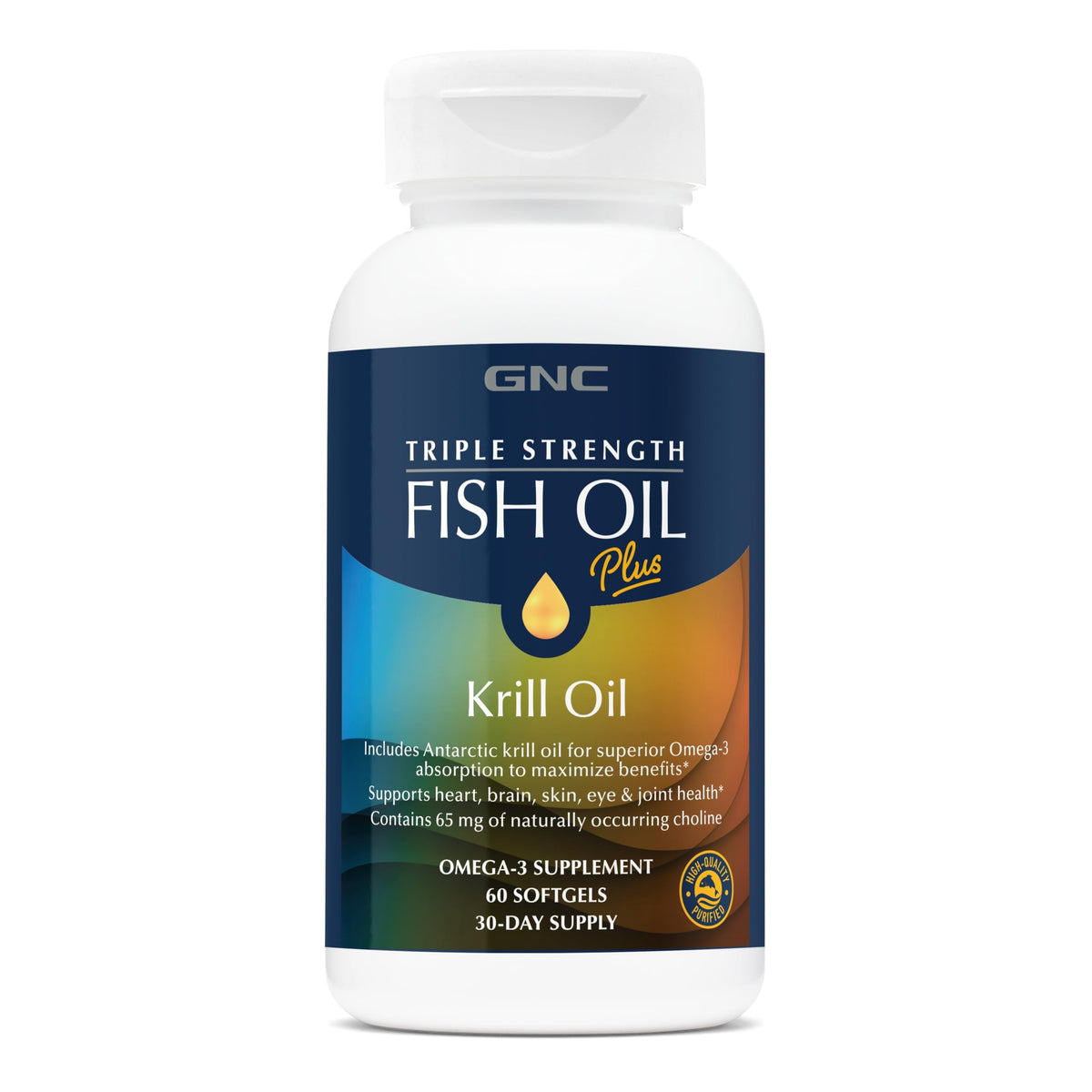 Fish Oil Plus Krill Oil 60 Count C80892