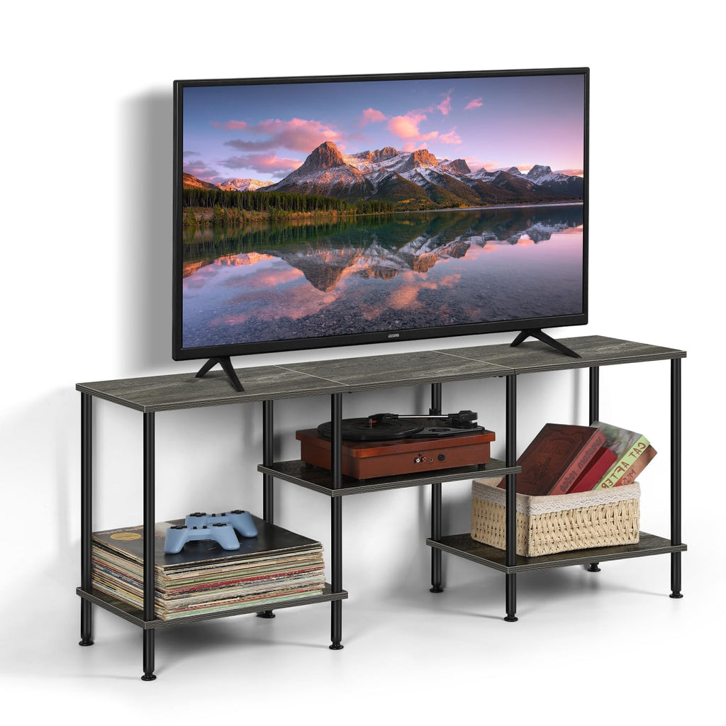 50 Inch Dark Grey TV Stand with Storage R966