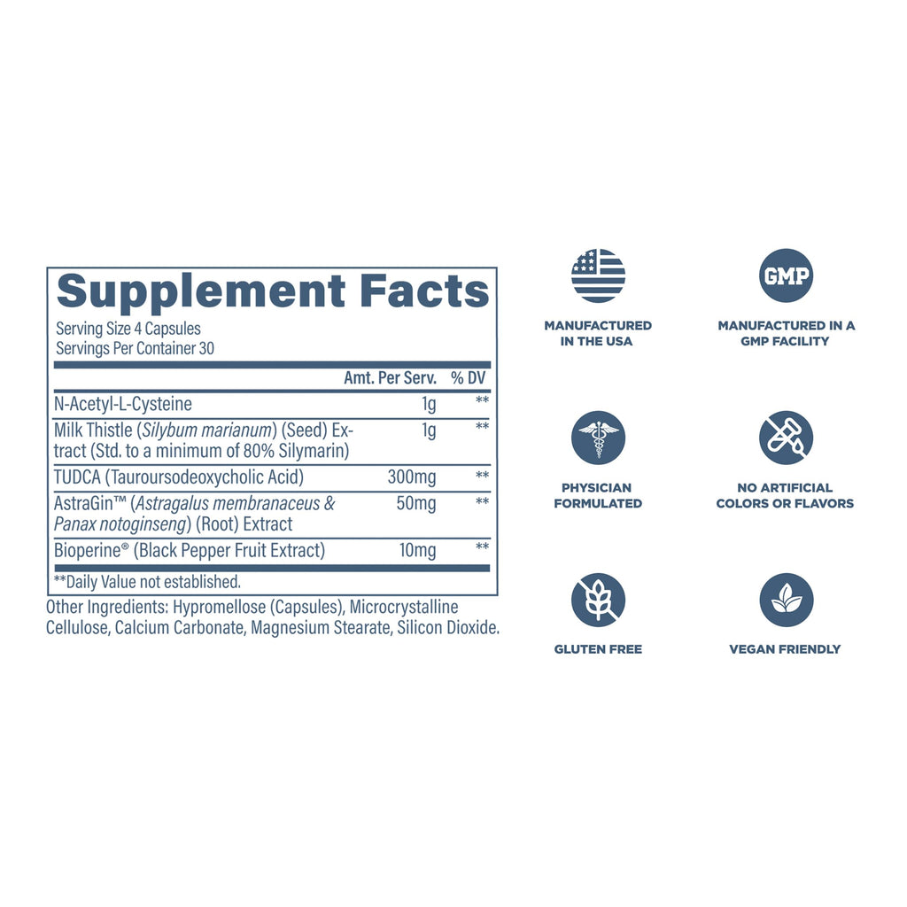 Milk Thistle Liver Support Supplement 120 Capsules O5302