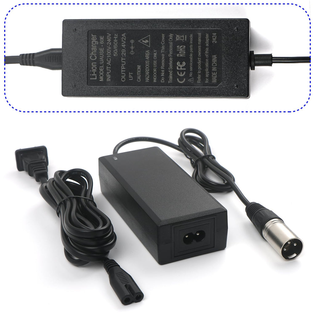 29.4V 2A 3 Pin XLR Charger X685