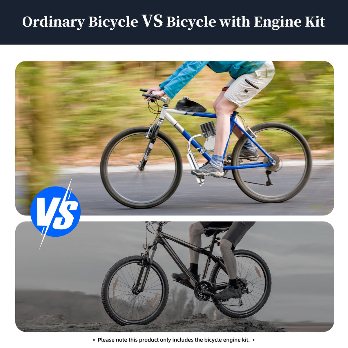 2-Stroke 100CC Bicycle Engine Kit K4443