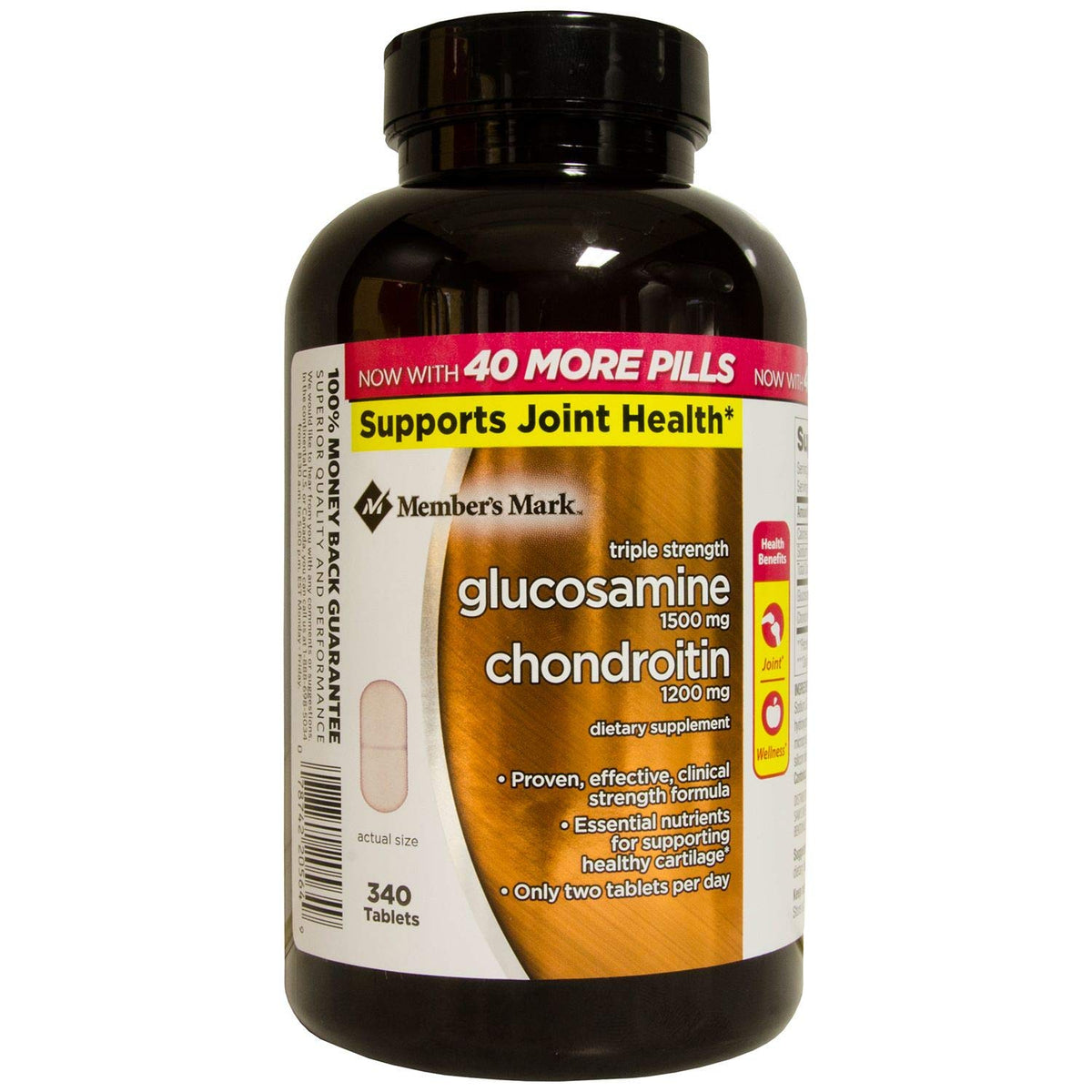 Triple Strength Glucosamine Chondroitin 340 Count A80208