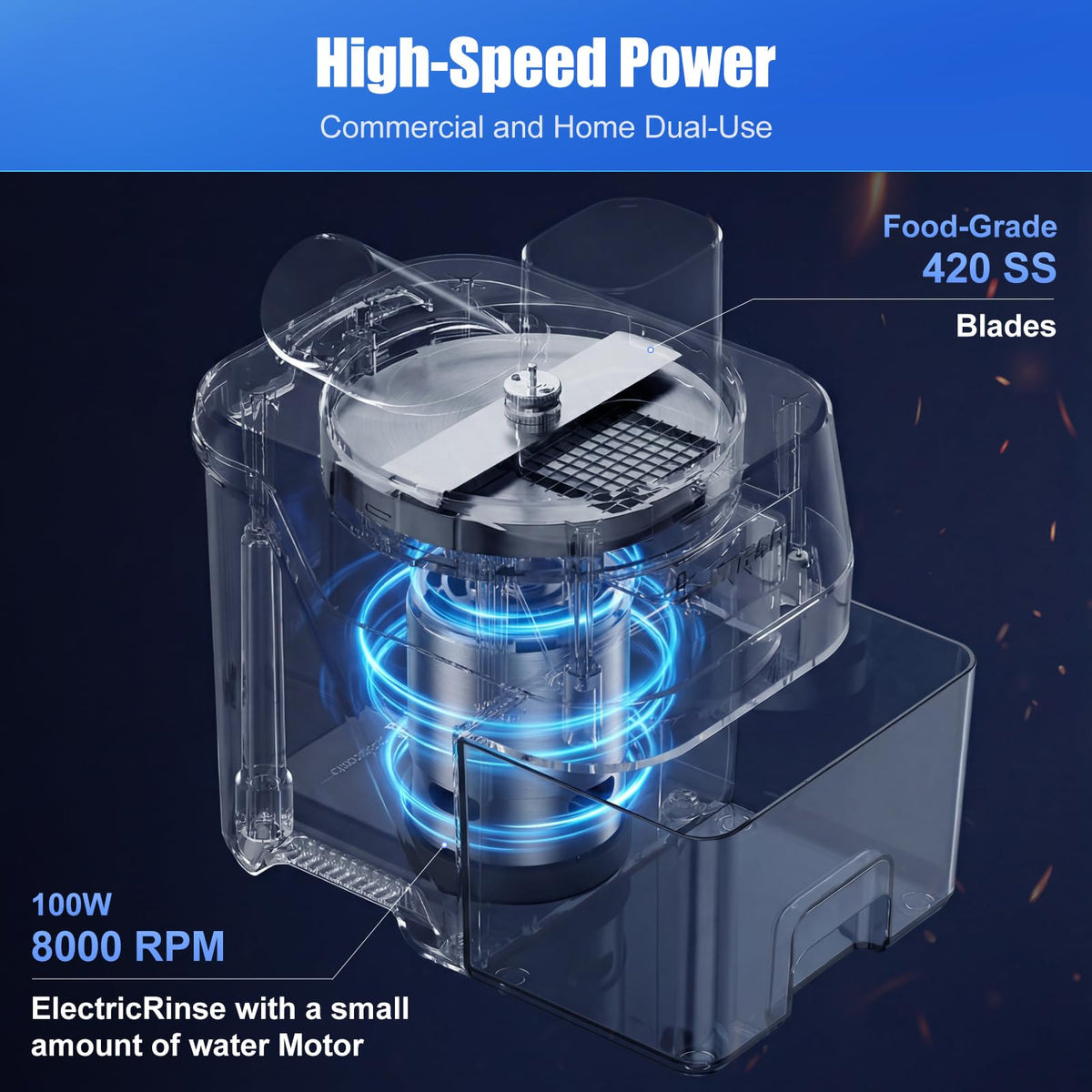 4 in 1 Electric Vegetable Cutter Dicer Slicer A9590