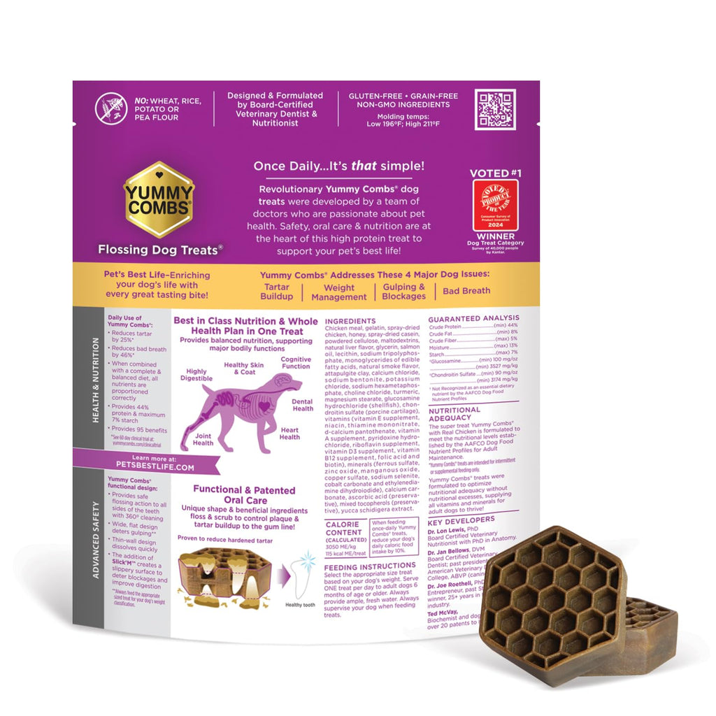 Chicken Dental Dog Treats 36oz 27 Count V75926