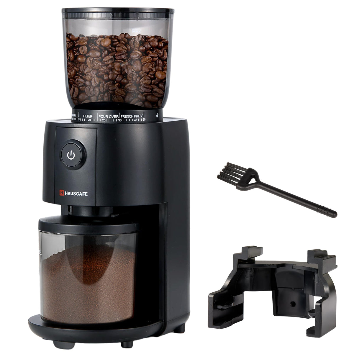 Electric Burr Coffee Grinder with 38 Grind Settings, Black A8588