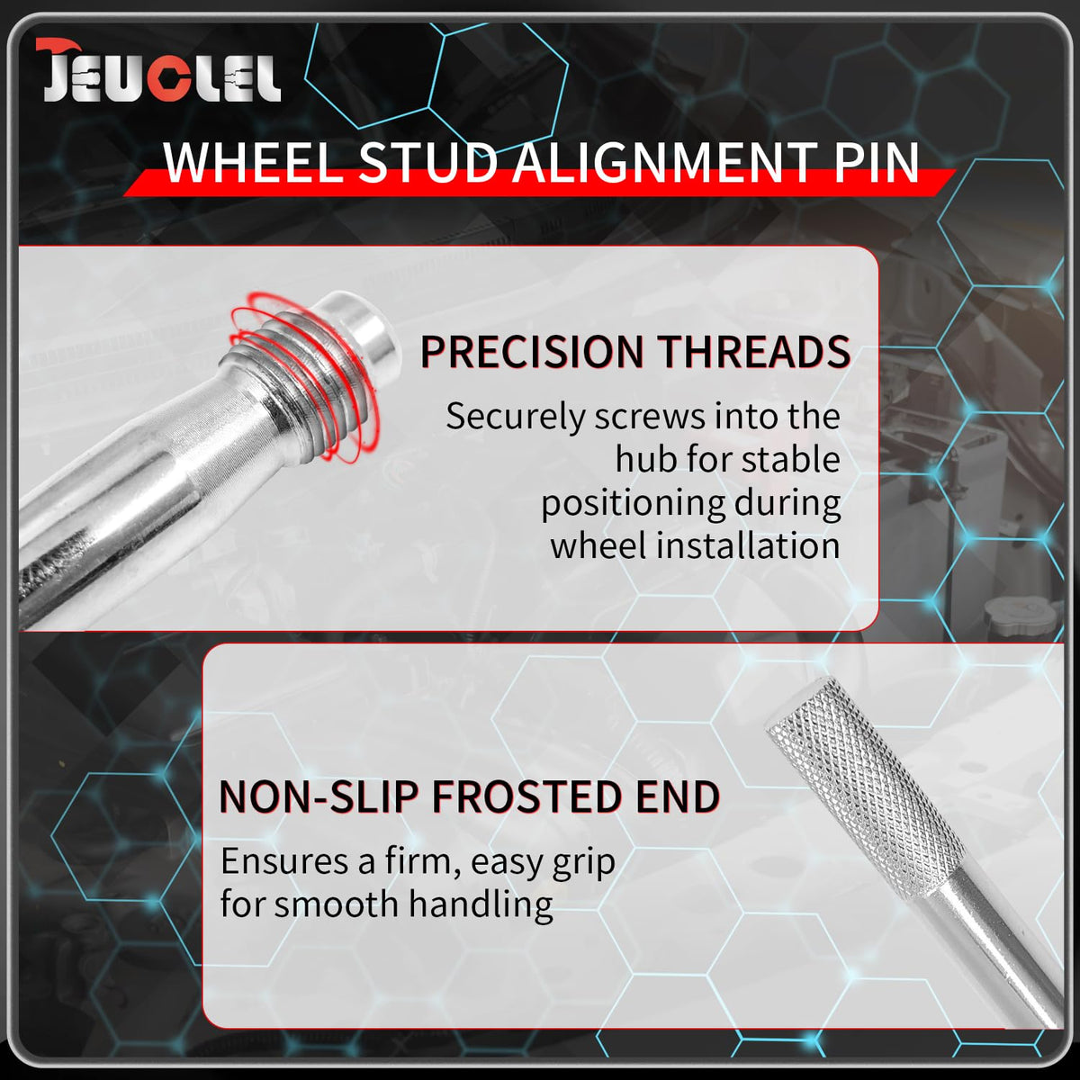 Wheel Stud Alignment Pin Set M12x1.25 M12x1.5 M12x1.75 H9677