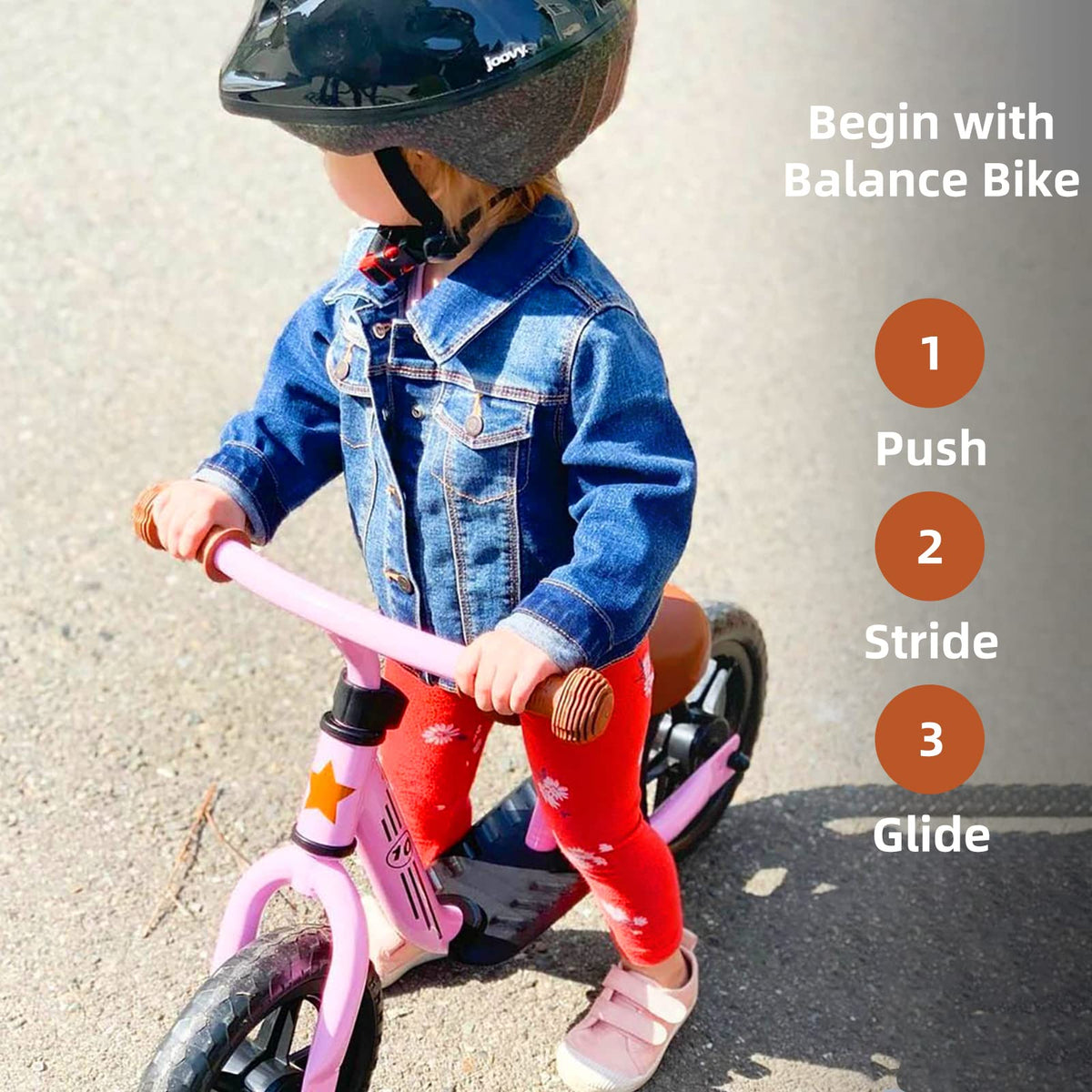 Adjustable Toddler Balance Bike E978