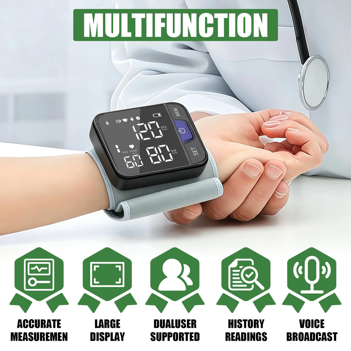 Wrist Blood Pressure Monitor H813107