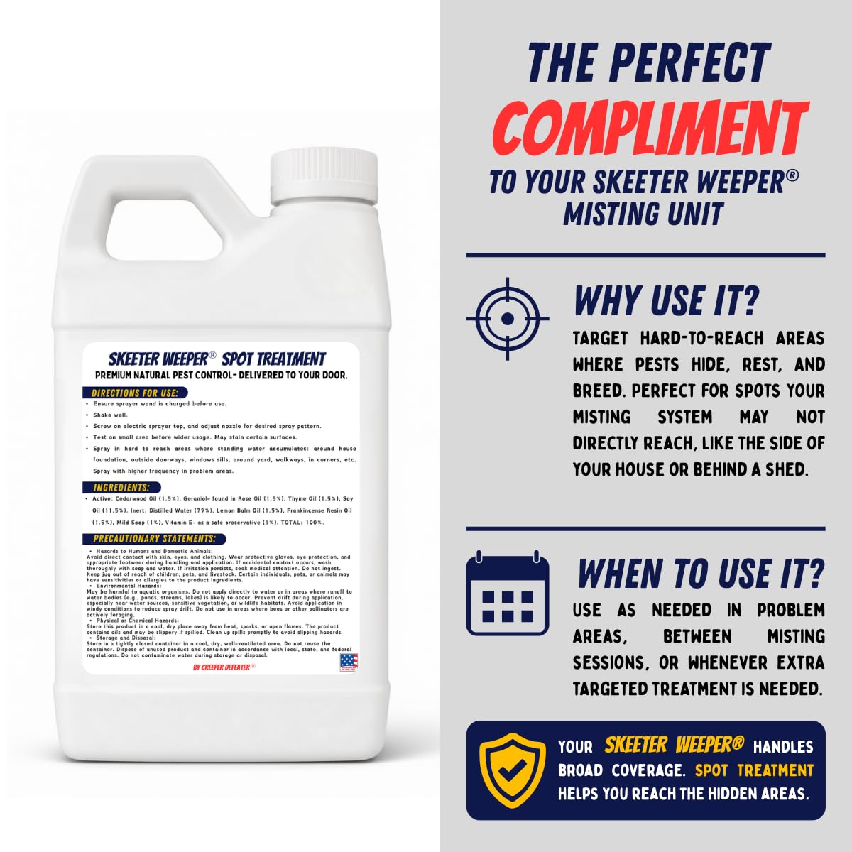Natural Mosquito & Insect Control Spot Treatment Spray L61889