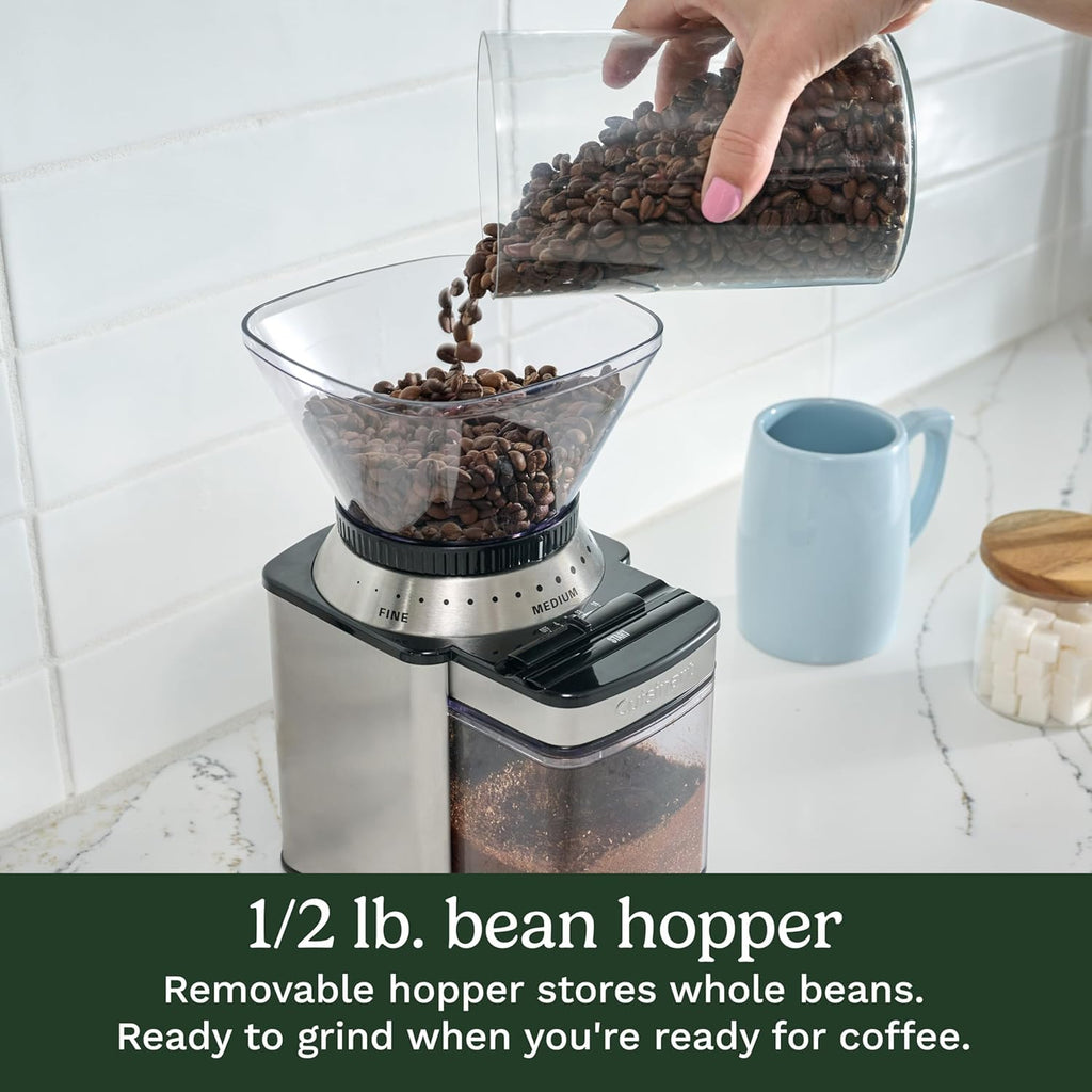 Electric Burr Coffee Grinder with 18-Position Grind Selector I8344