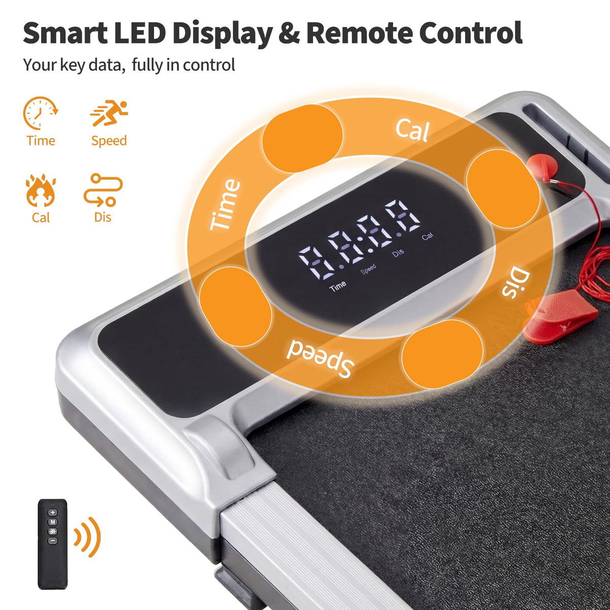 3-in-1 Walking Pad Under Desk Treadmill H485