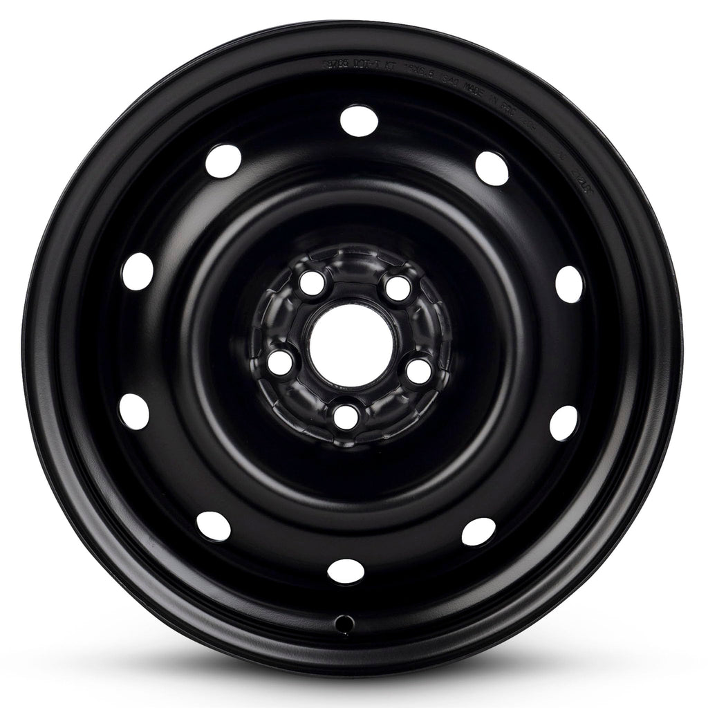 16 Inch Black Steel Rim Car Wheel U547783