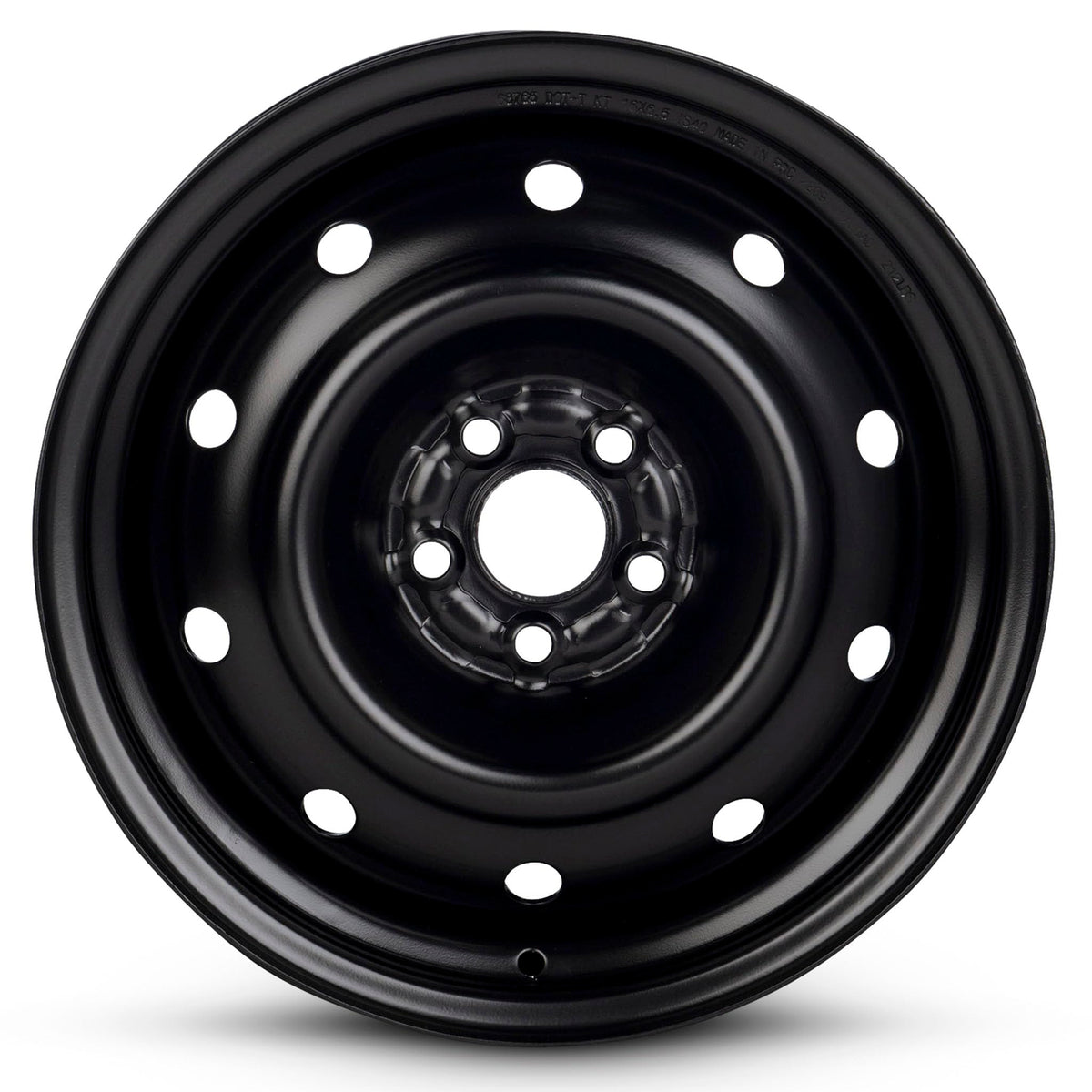 16 Inch Black Steel Rim Car Wheel U547783