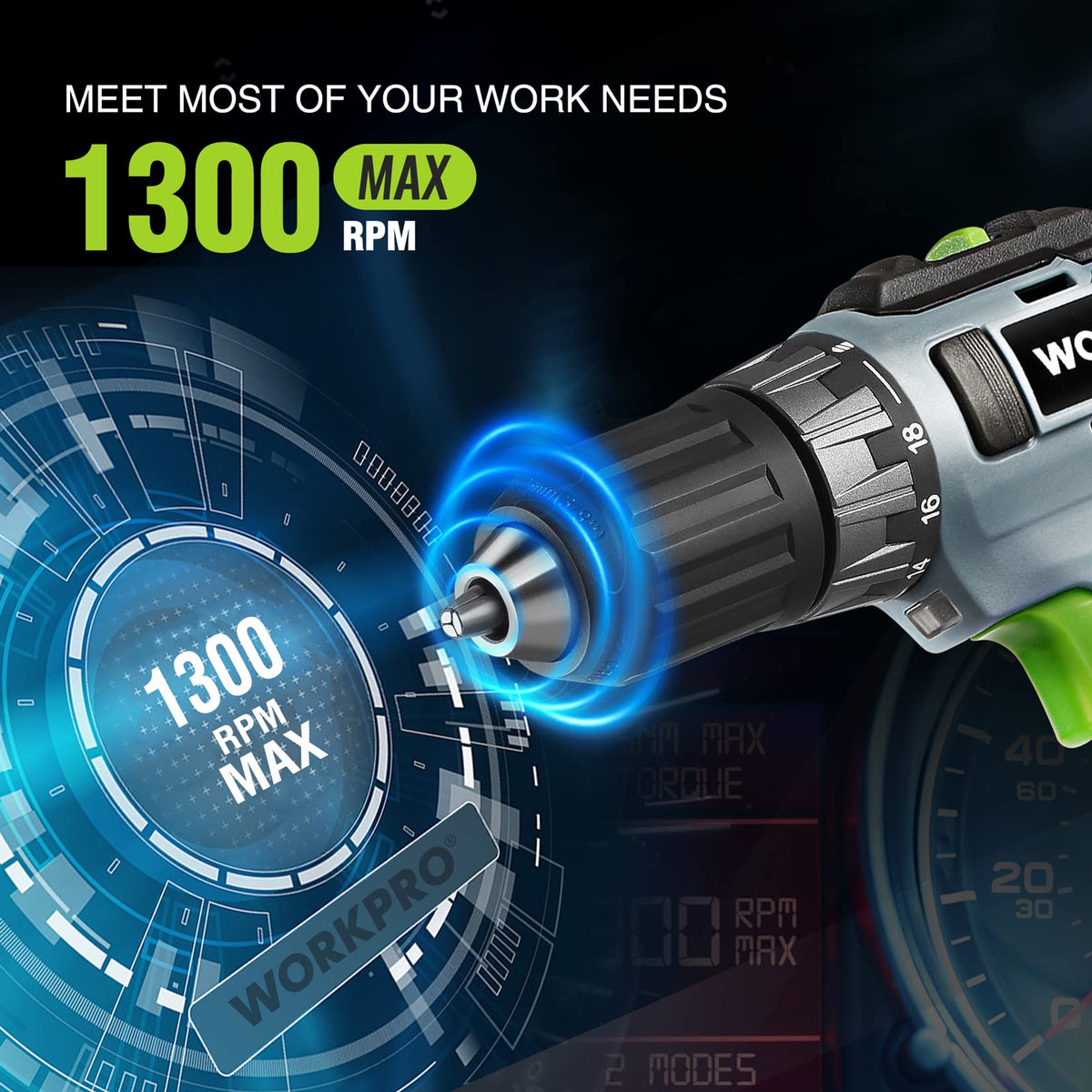 20V Cordless Drill Driver Kit U831907