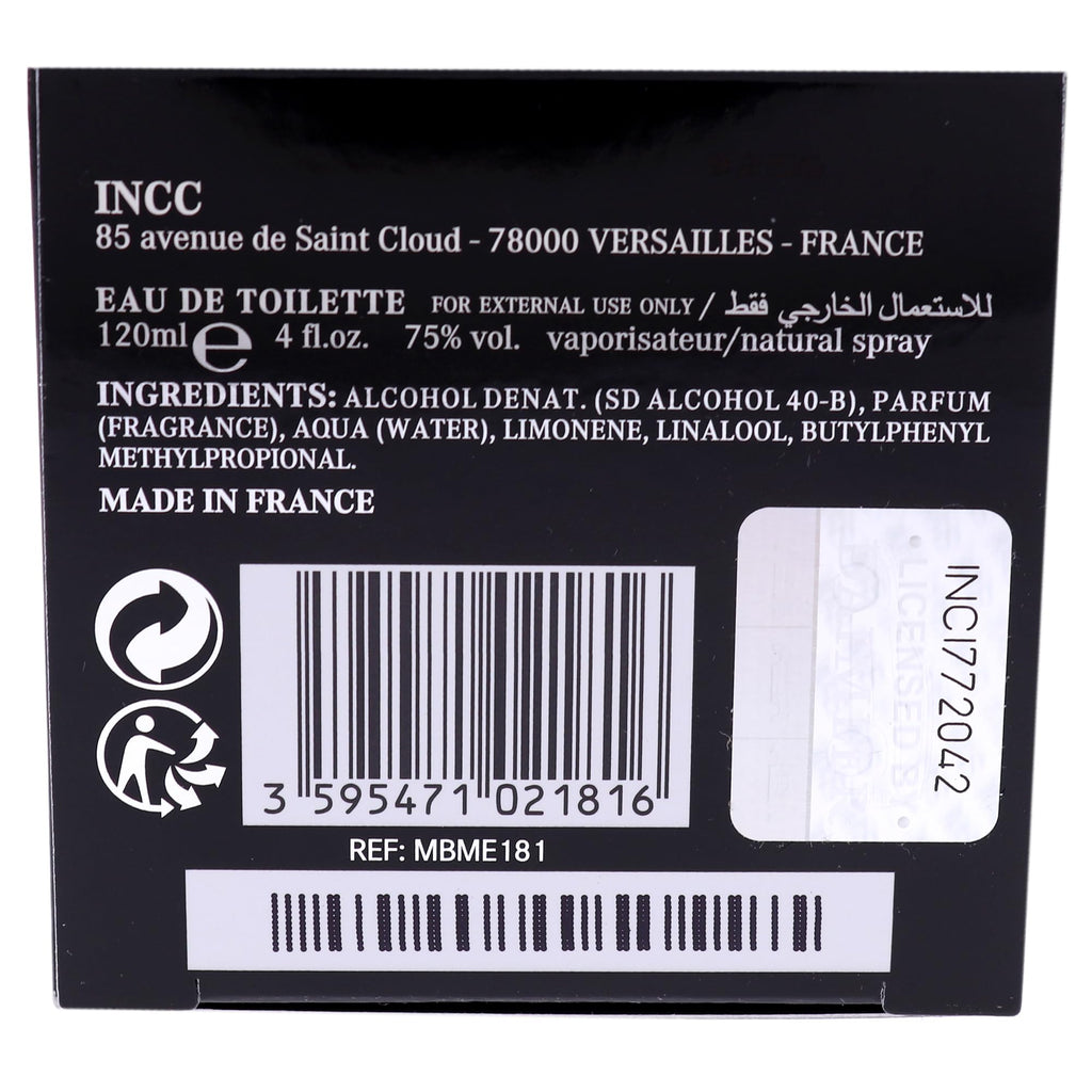 Silver Woody Scent Cologne 4 oz EDT Spray C6107