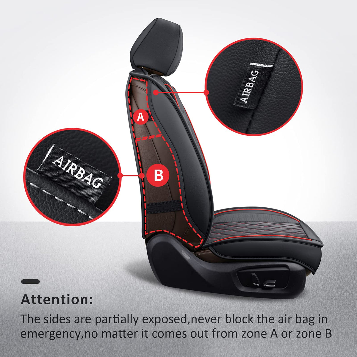 Waterproof Car Seat Covers Full Set R1410