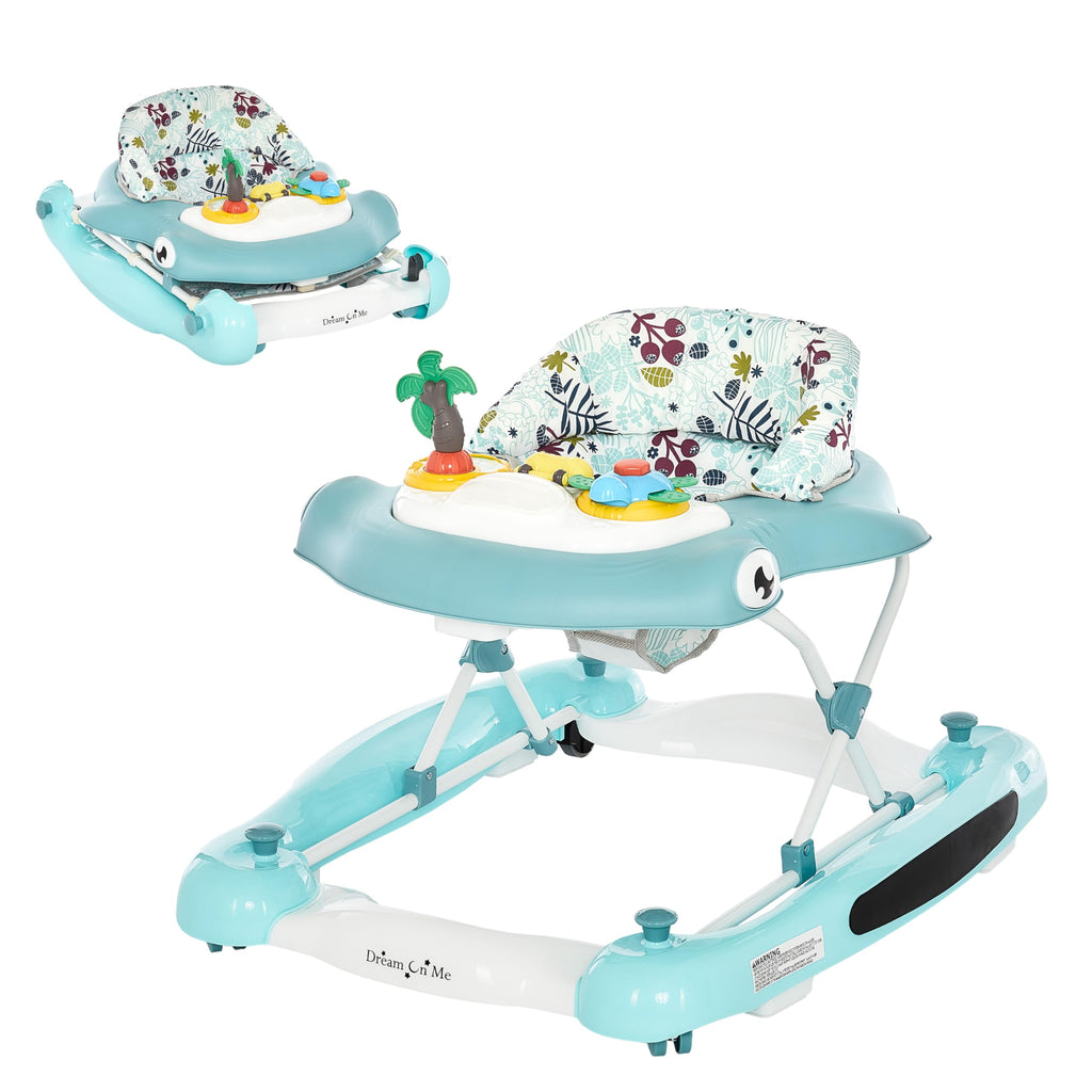 2-in-1 Foldable Baby Walker with Adjustable Height Q9753