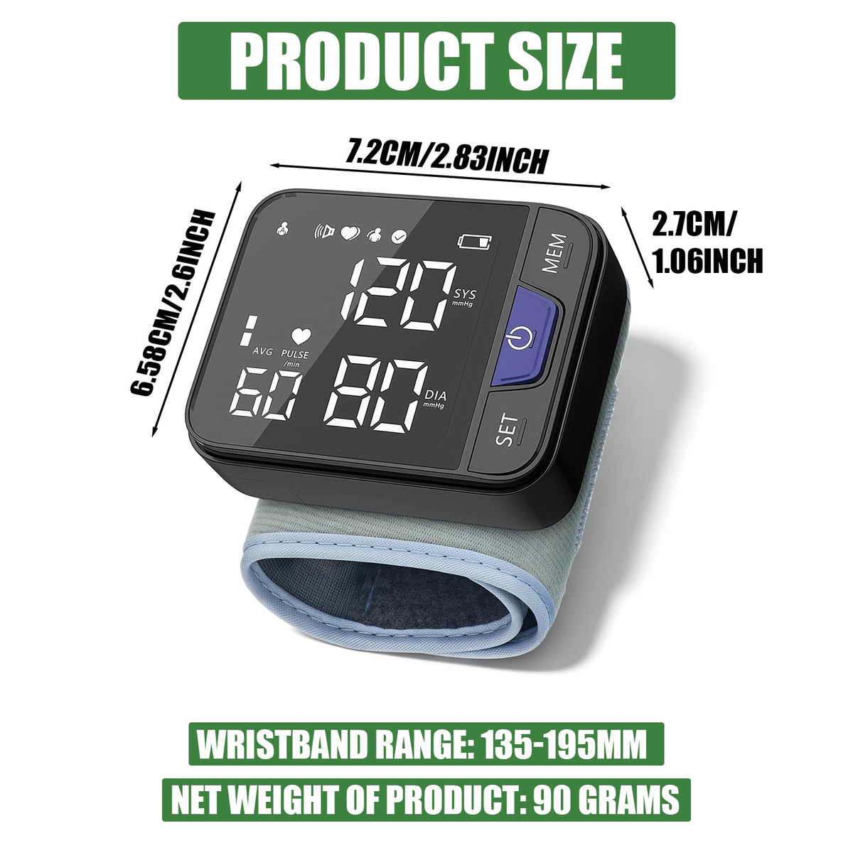 Wrist Blood Pressure Monitor H813107