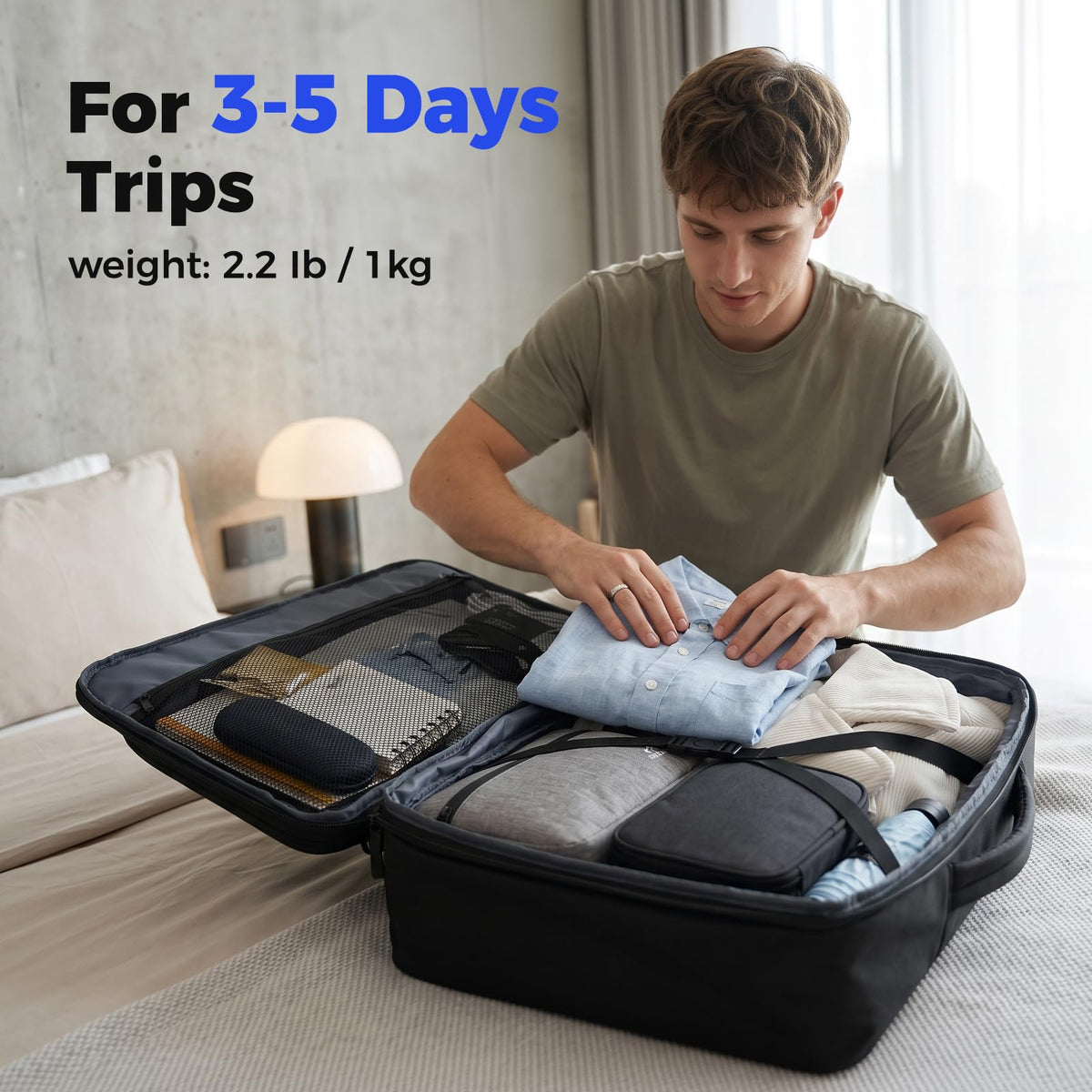 Extra Large Expandable Travel Backpack N754