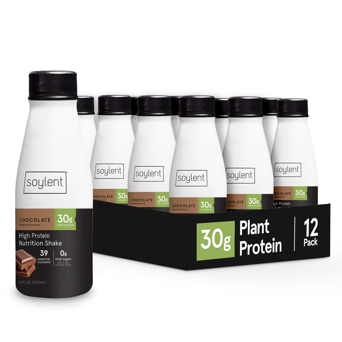 Chocolate Vegan Protein Shake 11oz 12 Pack X453