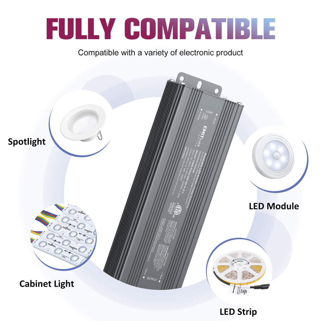 200W 24V Triac Dimmable LED Driver W88414