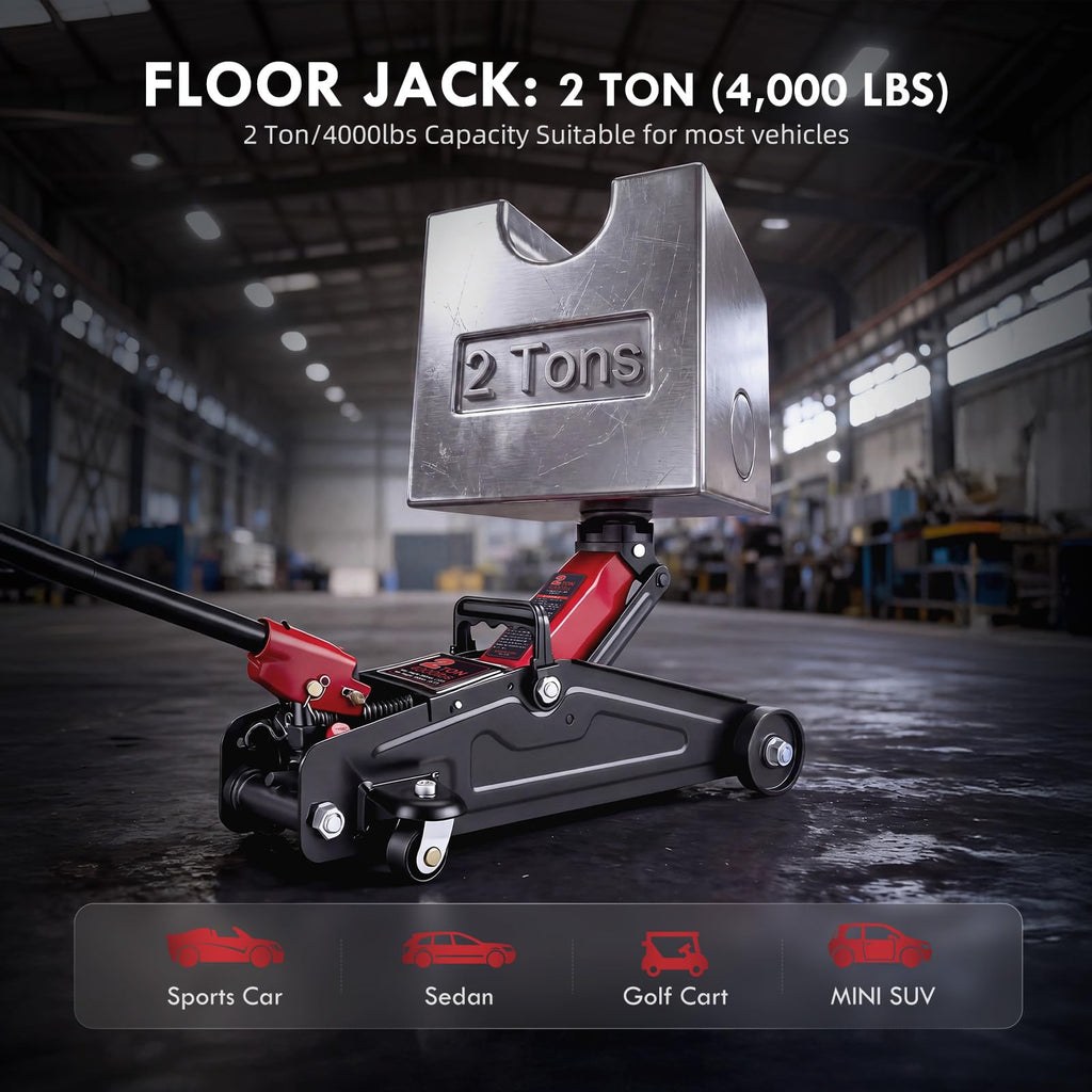 2 Ton Low Profile Hydraulic Floor Jack H735105