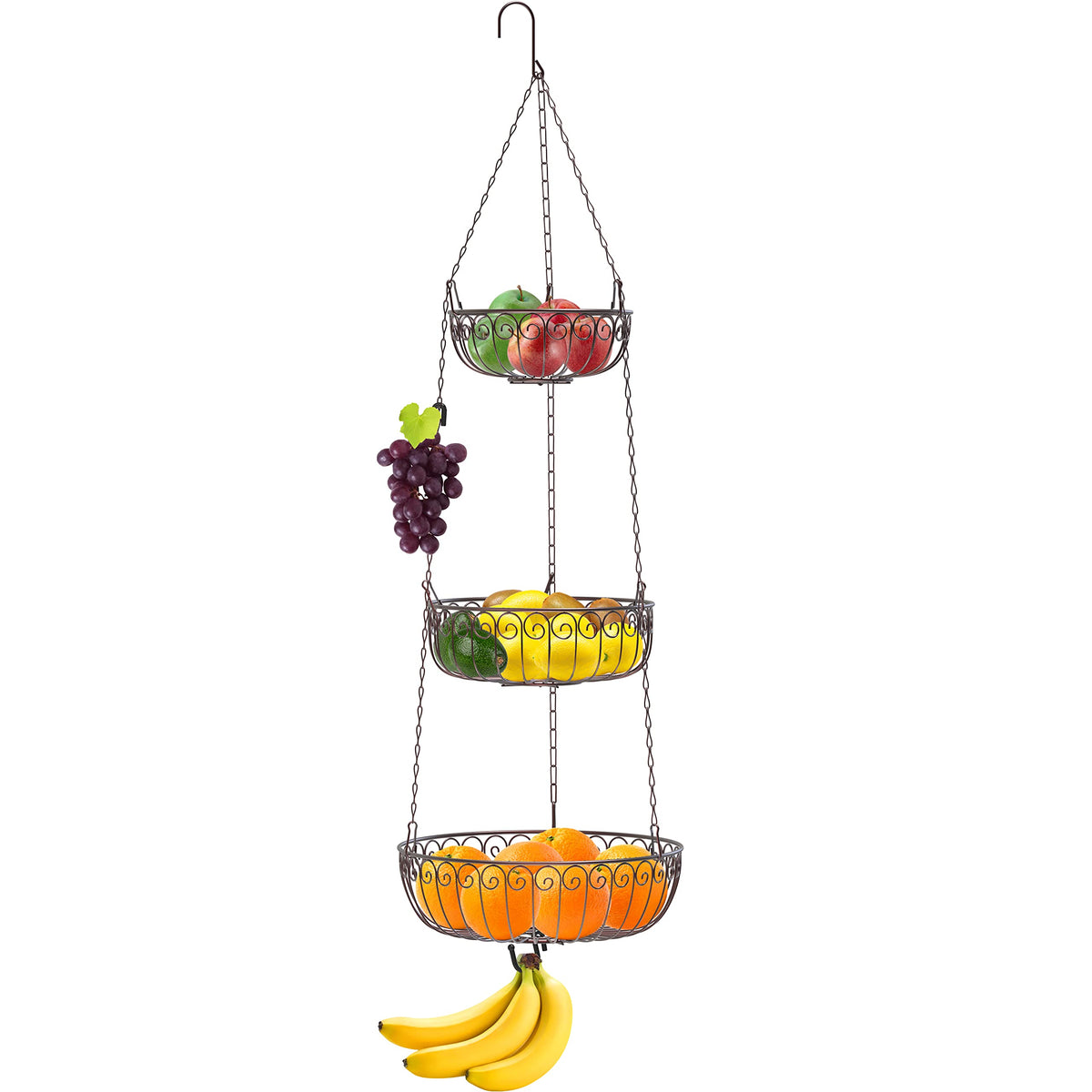 3-Tier Hanging Fruit Basket L5678