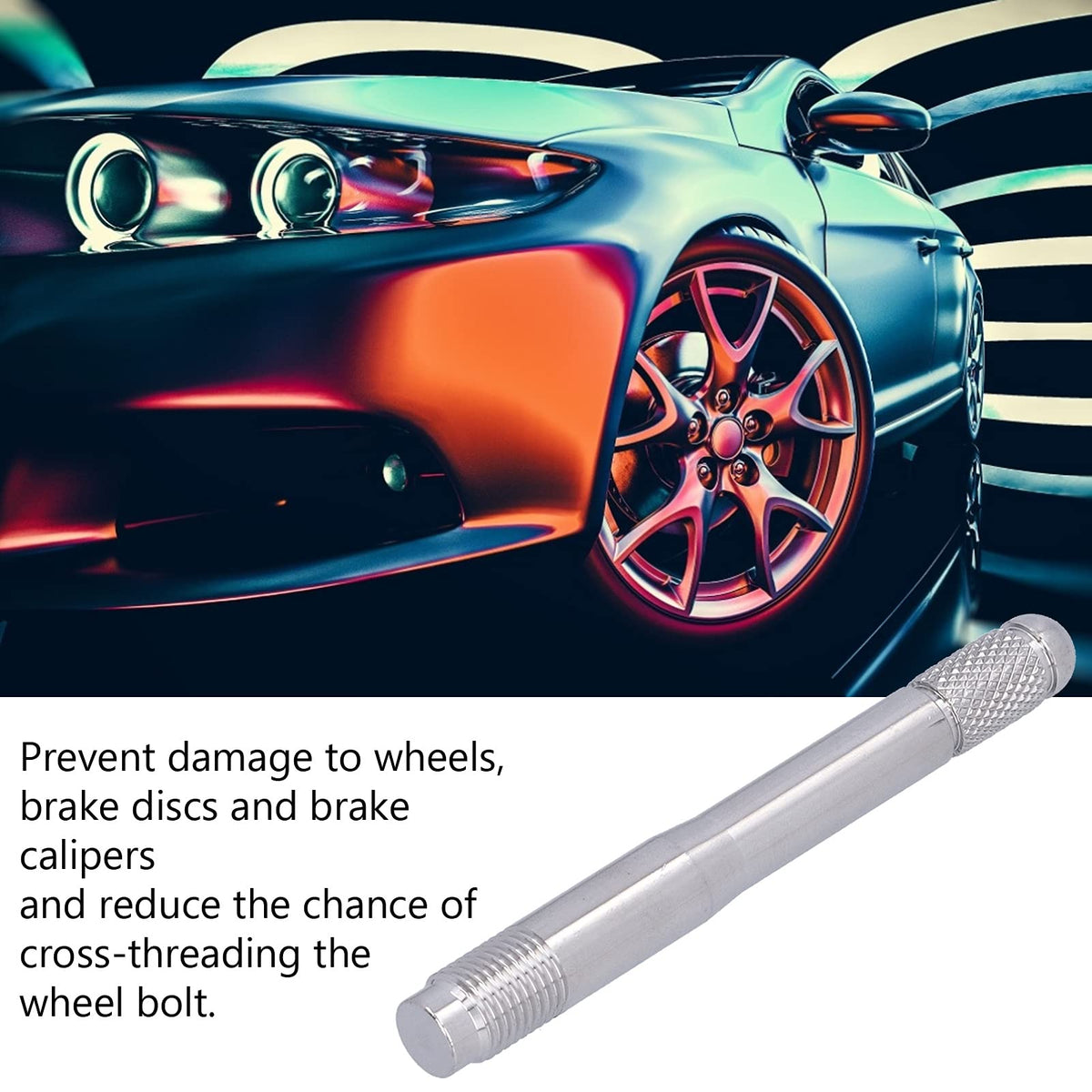 M14 x 1.5 Stainless Steel Wheel Alignment Pin T406