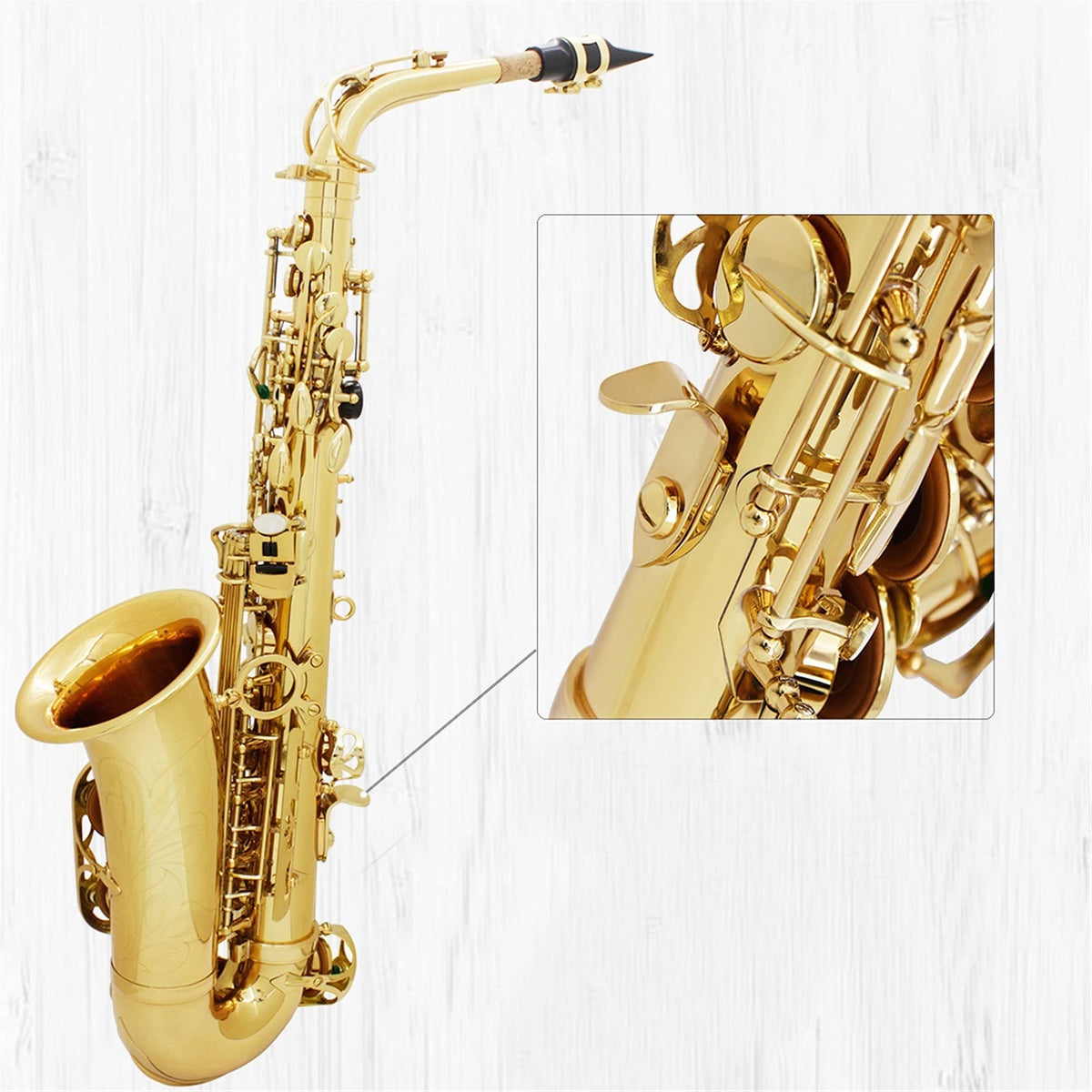 Alto Saxophone Brass Instrument N95174