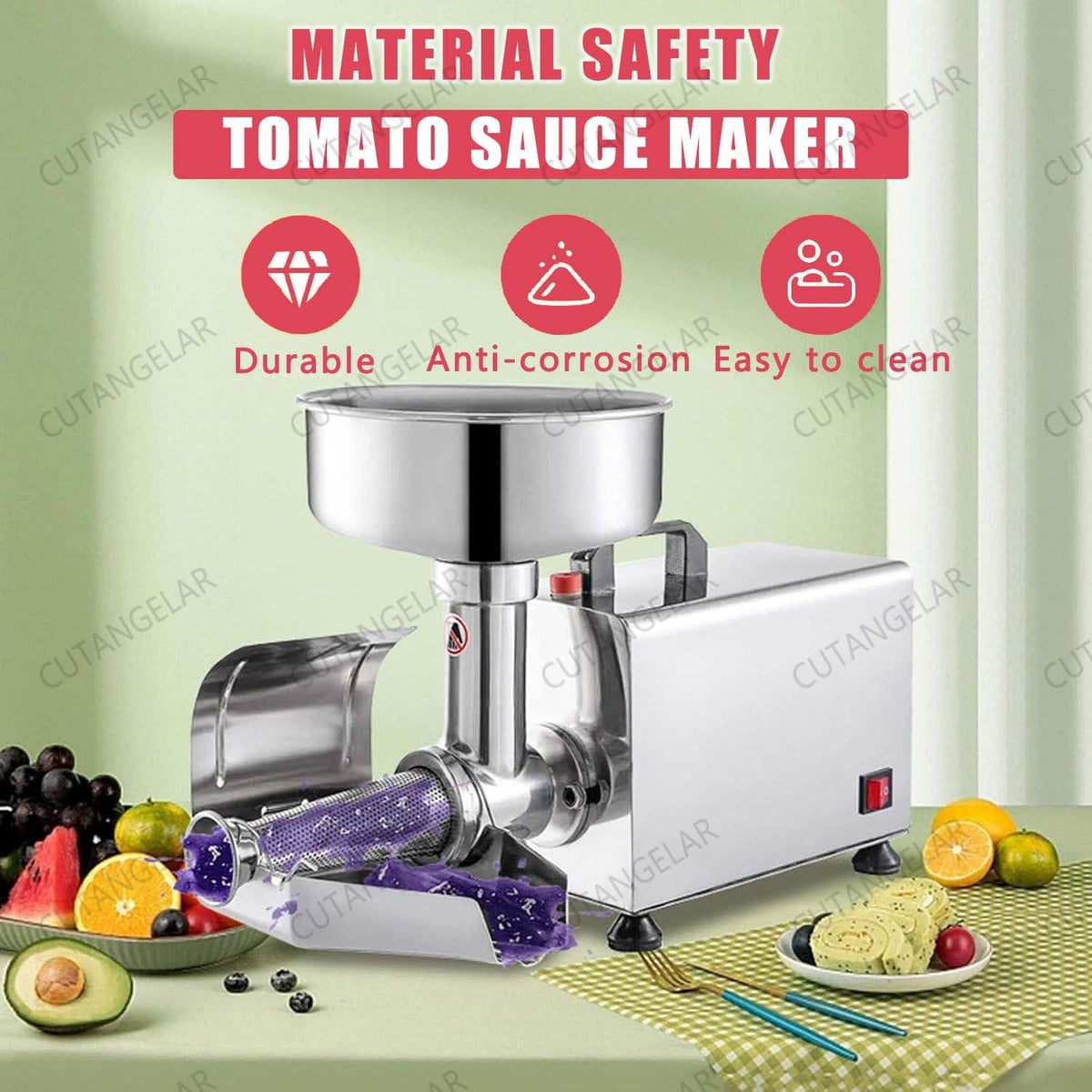 450W Stainless Steel Electric Juicer X760