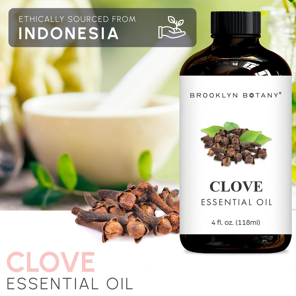 Lavender & Clove Essential Oils 4 Fl Oz Pack of 2 W120197