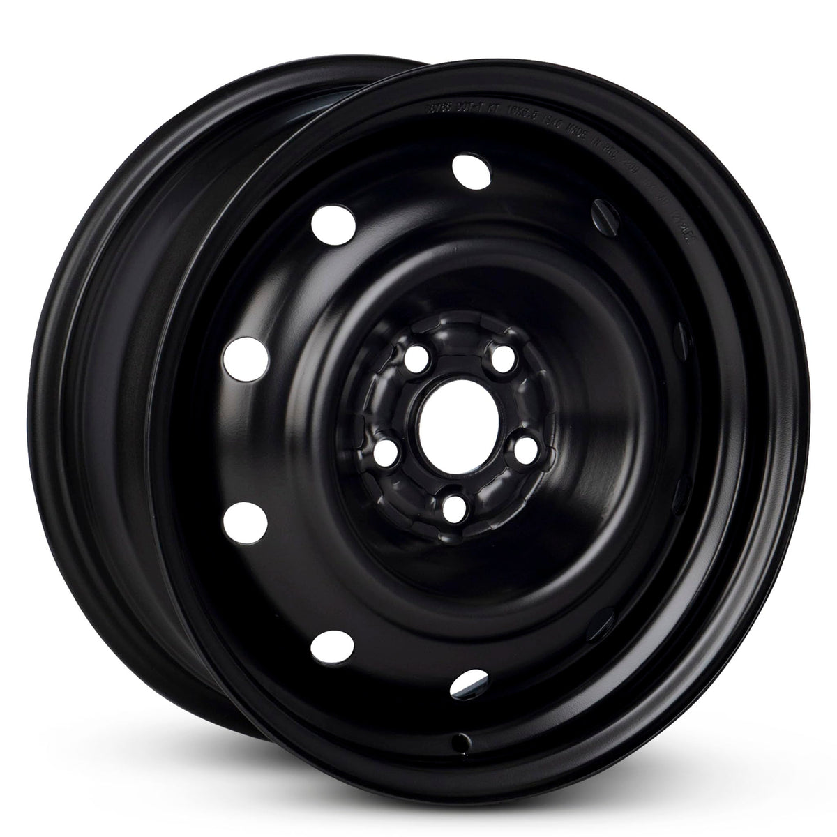 16 Inch Black Steel Rim Car Wheel U547783