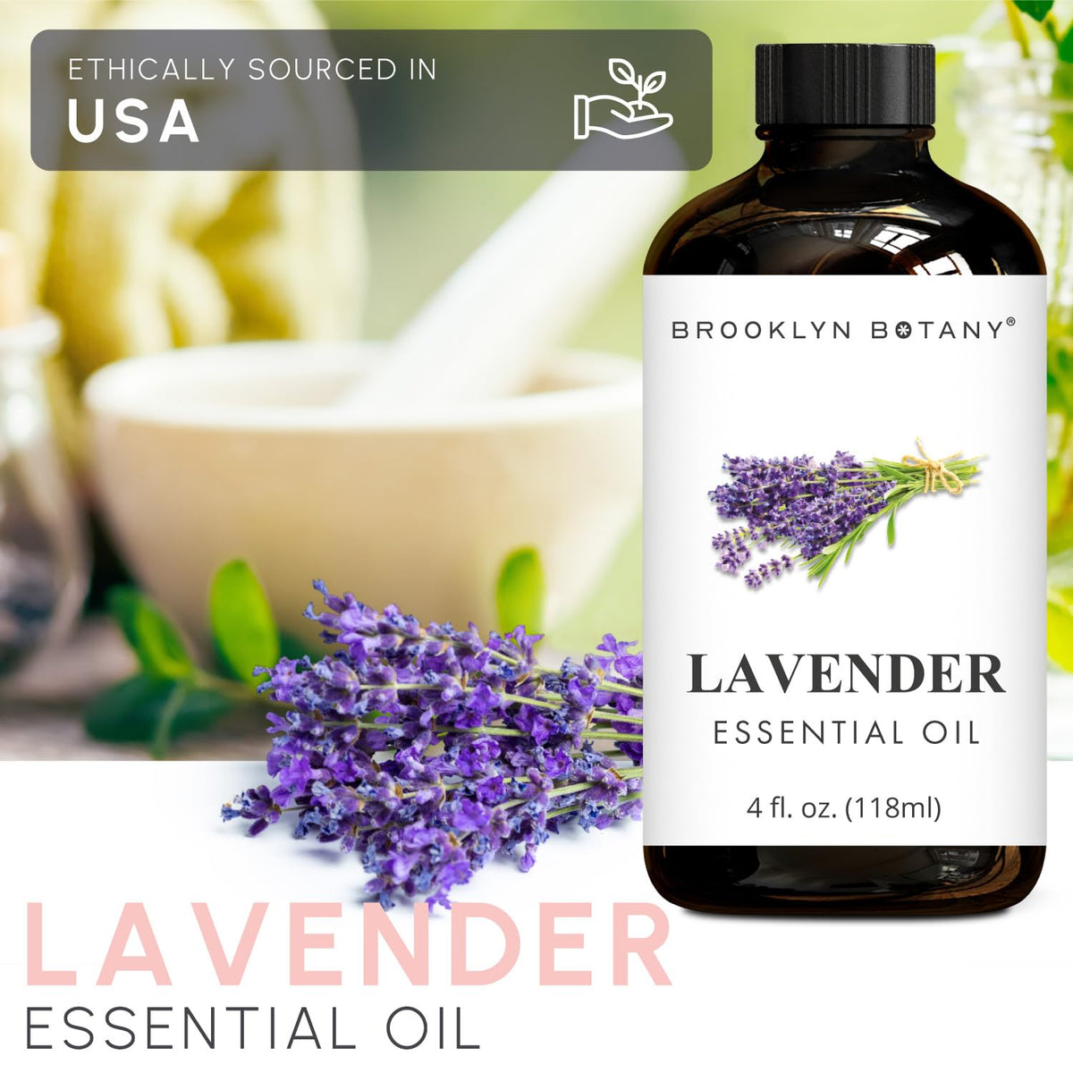 Lavender & Clove Essential Oils 4 Fl Oz Pack of 2 W120197